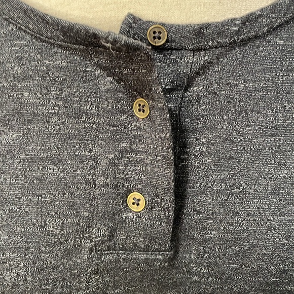 Dark grey t-shirt dress great for all day wear - Picture 2 of 7